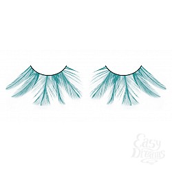 Ресницы голубые перья Ресницы голубые перья