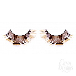 Ресницы коричневые перья Ресницы коричневые перья