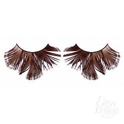 Ресницы коричневые перья Ресницы коричневые перья