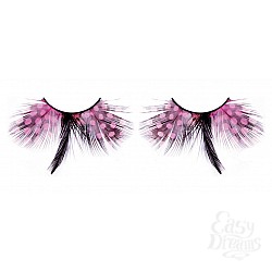 Ресницы розовые перья Ресницы розовые перья