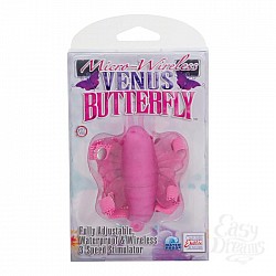 Вибро-бабочка на ремешках Micro Wireless Venus Butterfly Pink 0601-26CDSE Вибро-бабочка на ремешках Micro Wireless Venus Butterfly Pink 0601-26CDSE
