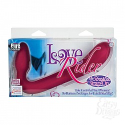 Силиконовый страпон без ремней Love Rider Raspberry 1560-11CDSE Силиконовый страпон без ремней Love Rider Raspberry 1560-11CDSE