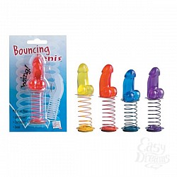 Сувенир Пенис на подставке в форме пружины Bouncing Penis 2417-10CDSE Сувенир Пенис на подставке в форме пружины Bouncing Penis 2417-10CDSE