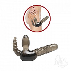 Безремневой страпон FF STRAPLESS STRAP ON W ANAL STIM 388224PD Безремневой страпон FF STRAPLESS STRAP ON W ANAL STIM 388224PD