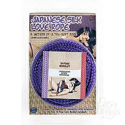 Бондаж JAPANESE SILK LOVE ROPE 5 METERS Бондаж JAPANESE SILK LOVE ROPE 5 METERS