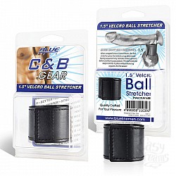 Хомут-утяжка для мошонки из искусственной кожи на липучке VELCRO BALL STRETCHER BLM1688  Хомут-утяжка для мошонки из искусственной кожи на липучке VELCRO BALL STRETCHER BLM1688