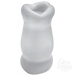 Белый мастурбатор-ротик THE SUPER SUCKER Белый мастурбатор-ротик THE SUPER SUCKER