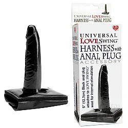 Черный анальный плуг для любовных качелей 0303-7 BX TS Черный анальный плуг для любовных качелей 0303-7 BX TS