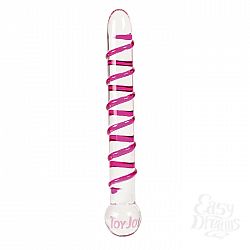 Фаллоимитатор стеклянный GLASS WORXX SPARKLE SCEPTER PINK, 22 см Фаллоимитатор стеклянный GLASS WORXX SPARKLE SCEPTER PINK, 22 см