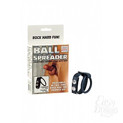 Утяжка на пенис BALL SPREADER MEDIUM черная  Утяжка на пенис BALL SPREADER MEDIUM черная