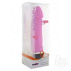 Силиконовый вибратор CLASSIC ORIGINAL PINK V010B1X034R2SC  Силиконовый вибратор CLASSIC ORIGINAL PINK V010B1X034R2SC