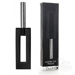 Шлёпалка Leather Gap Paddle черная Шлёпалка Leather Gap Paddle черная