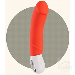 Оранжевый вибратор-гигант Big Boss Оранжевый вибратор-гигант Big Boss