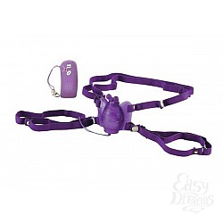 Фиолетовая вибробабочка Remote Waterproof Venus Butterfly на радиоуправлении Фиолетовая вибробабочка Remote Waterproof Venus Butterfly на радиоуправлении