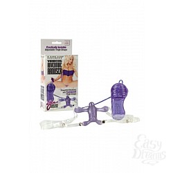 Стимулятор клитора на ремнях Gina Lynn s Vibrating Adventure Arouser с вибрацией фиолетовый Стимулятор клитора на ремнях Gina Lynn s Vibrating Adventure Arouser с вибрацией фиолетовый