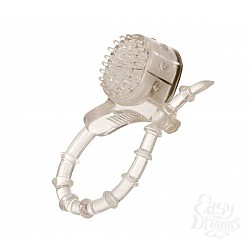 Лассо со стимулятором клитора Vibrating Cinch Ring - Clear  Лассо со стимулятором клитора Vibrating Cinch Ring - Clear