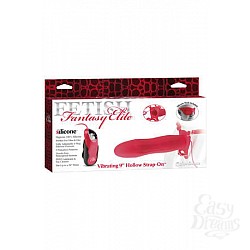 Страпон Fetish Fantasy Elite универсальный Hollow Strap-On 9 с вибрацией красный Страпон Fetish Fantasy Elite универсальный Hollow Strap-On 9 с вибрацией красный