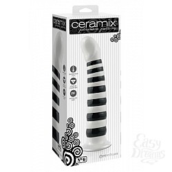 Анальный стимулятор CERAMIX NO 6 керамическая черно-белый Анальный стимулятор CERAMIX NO 6 керамическая черно-белый