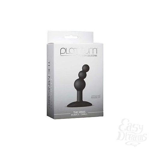  2    Platinum Premium Silicone - The Mini s Bubble Small - Black S 