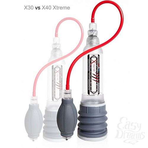 ���������� 4  ���������� Bathmate Hydromax X40 Xtreme Crystal Clear ��� ���������� �����