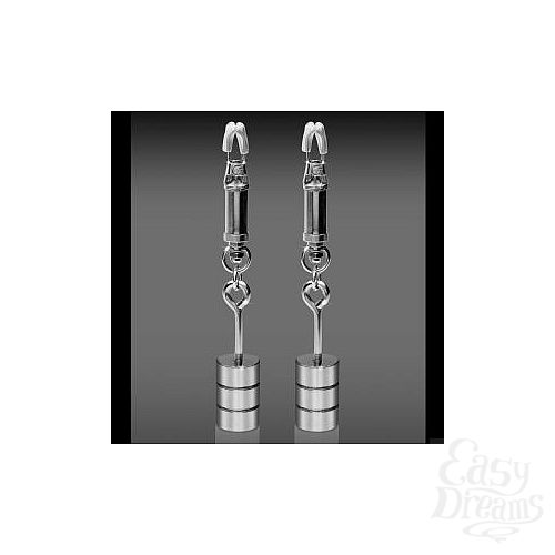 ���������� 2  ������������� ������ �� ����� Metal Worx Nipple Clamps � ������������ �����