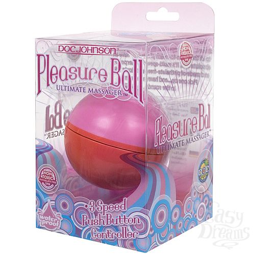  3      PLEASURE BALL PINK 0966-02 BX DJ