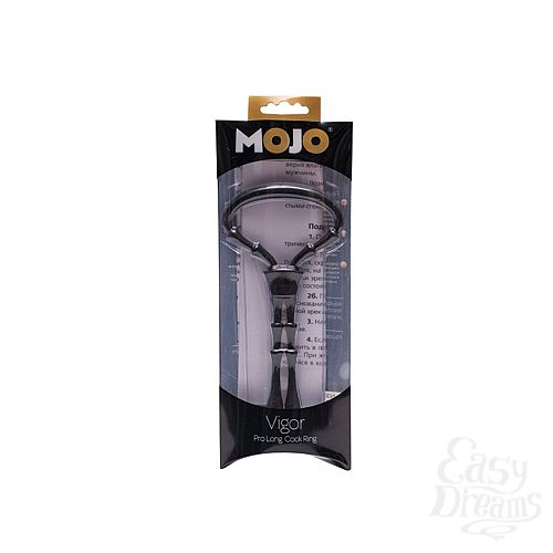 Фотография 2:  Лассо на пенис MOJO VIGOR - BLACK чёрное Фотография 2  Лассо на пенис MOJO VIGOR - BLACK чёрное