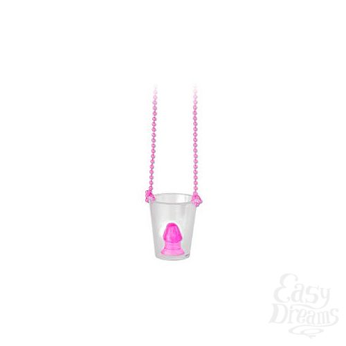 ���������� 1:  ����� � �������� Pecker Shot Glass Necklace PINK