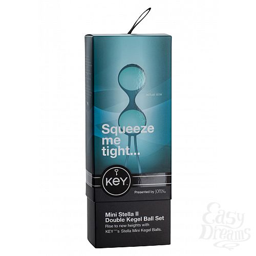 ���������� 2  ����������� ������ MINI STELLA II KEGEL BALLS BLUE 8019-05BXSE
