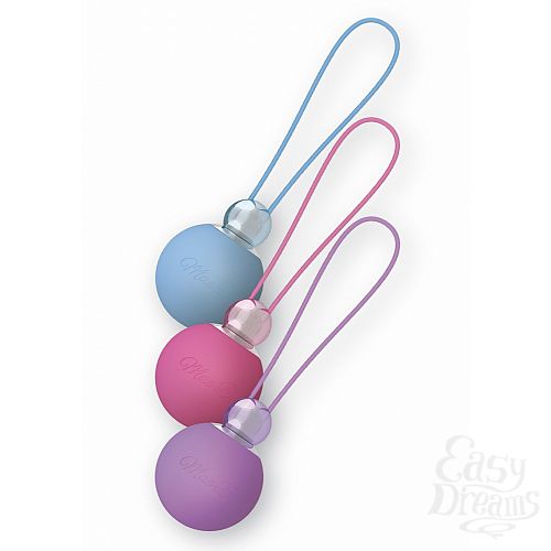 ���������� 1:  ����������� ������ KEGEL BALLS PINK/PURPLE/BLUE 11471LV