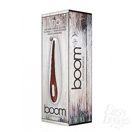 Фотография 2:  Вибратор BOOM Lina -White SH-BOOM001WHT Фотография 2  Вибратор BOOM Lina -White SH-BOOM001WHT