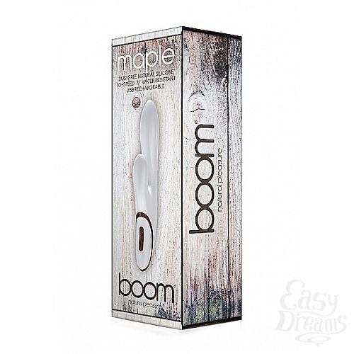 Фотография 2:  Вибратор BOOM Maple White SH-BOOMOO5WH Фотография 2  Вибратор BOOM Maple White SH-BOOMOO5WH