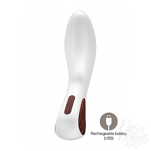 Фотография 1:  Вибратор BOOM Olive -White SH-BOOMOO2WH Фотография 1:  Вибратор BOOM Olive -White SH-BOOMOO2WH