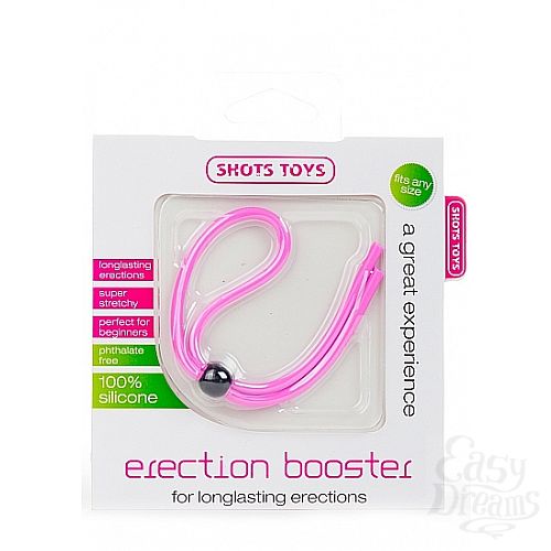 Фотография 2:  Утягивающее лассо Erection Booster Pink SH-SHT155PNK Фотография 2  Утягивающее лассо Erection Booster Pink SH-SHT155PNK