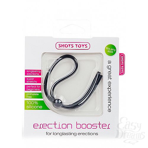 Фотография 2:  Черное лассо на пенис Erection Booster Фотография 2  Черное лассо на пенис Erection Booster