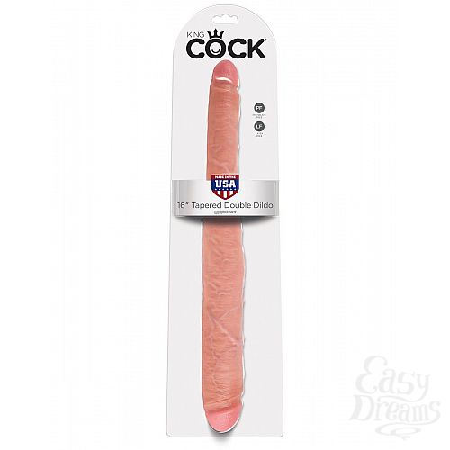 ���������� 3  ������������ ����� TAPERED DOUBLE DILDO - 40,6 ��.
