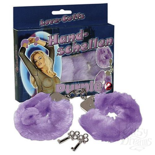 ���������� 1:  ���������� ������� ���������  Love Cuffs Purp 