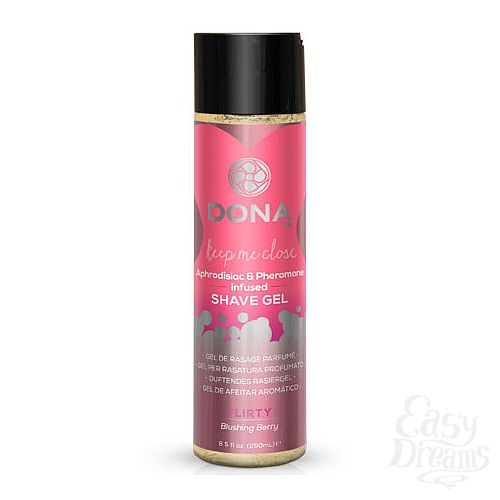 ���������� 1:  ���� ��� ���� � ������ DONA Shave Gel Flirty Aroma: Blushing Berry 250 ��
