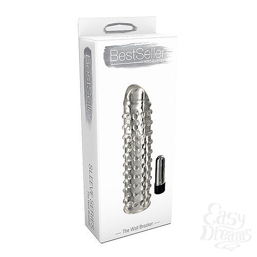  2      VIBRATING PENIS SLEEVE THE WALL BREAKER - 17 .