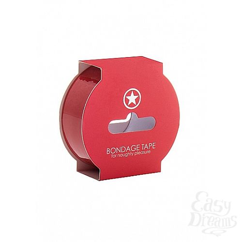 ���������� 1:  ����� Non Sticky Bondage Tape Red SH-OUBT003RED