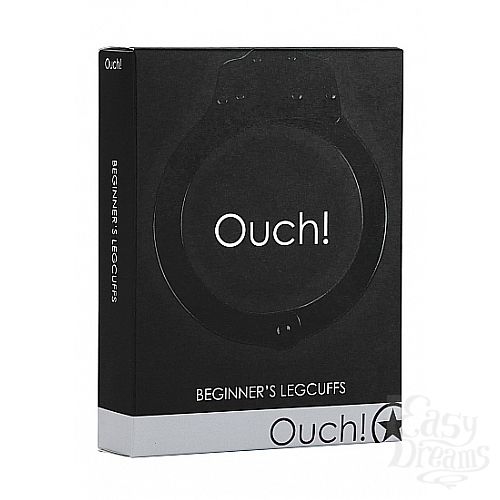  2   Pleasure Legcuffs Black SH-OU006BLK