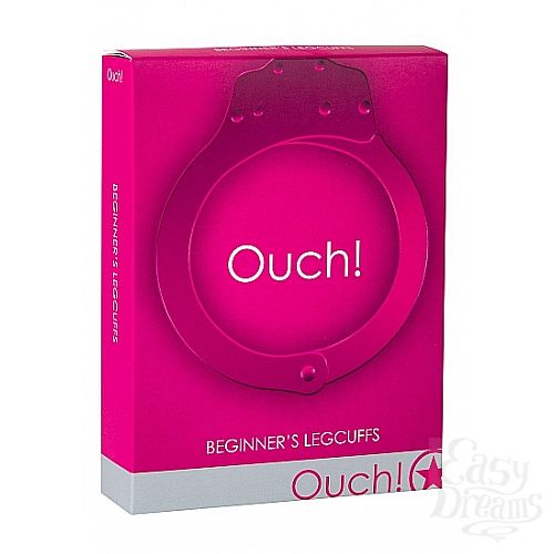  2   Pleasure Legcuffs Pink SH-OU006PNK