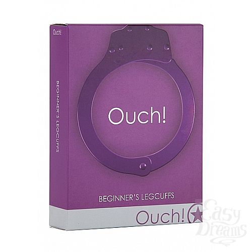  2   Pleasure Legcuffs Purple SH-OU006PUR
