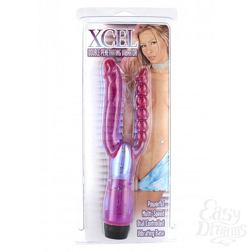  1:  XCEL DOUBLE PENETRATING VIBRATOR