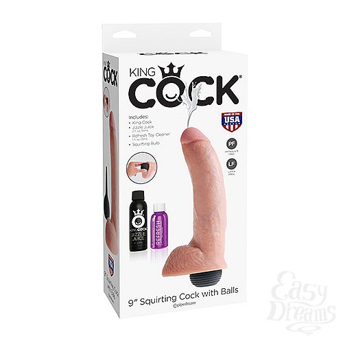 ���������� 1:  ������������� 9 Squirting Cock with Balls � �������� �������������� ��������