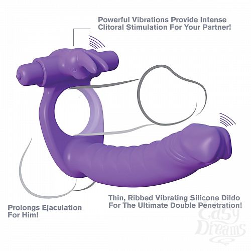  2       Silicone Double Penetrator Rabbit