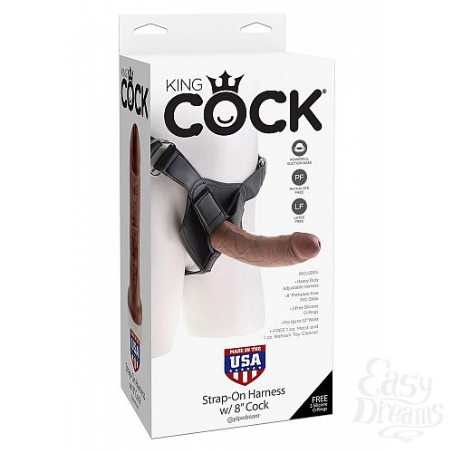 ���������� 1:  ���������� ������� �� �������� Strap-on Harness Cock - 20,3 ��.