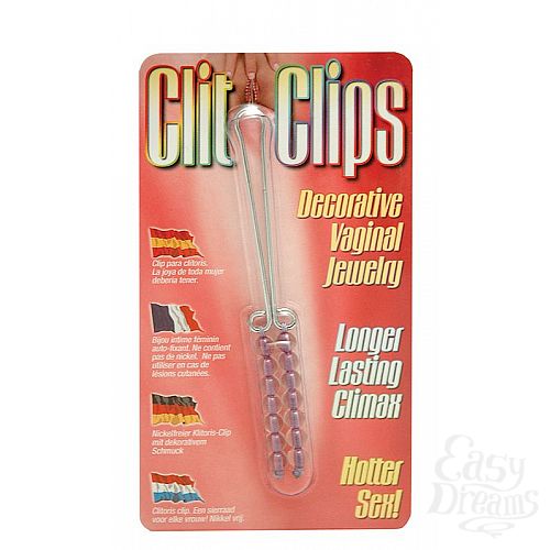  2        CLIT CLIPS PURPLE