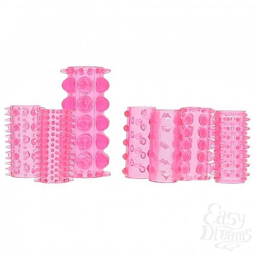 ���������� 1:  ����� �� 7 ������� ������� �� ����� ONE-A-DAY PENIS SLEEVES PINK
