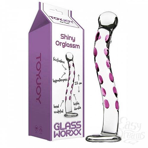 ���������� 2  ���������� ��������� ���������� Worxx Shiny Orglassm Purple - 22 ��.